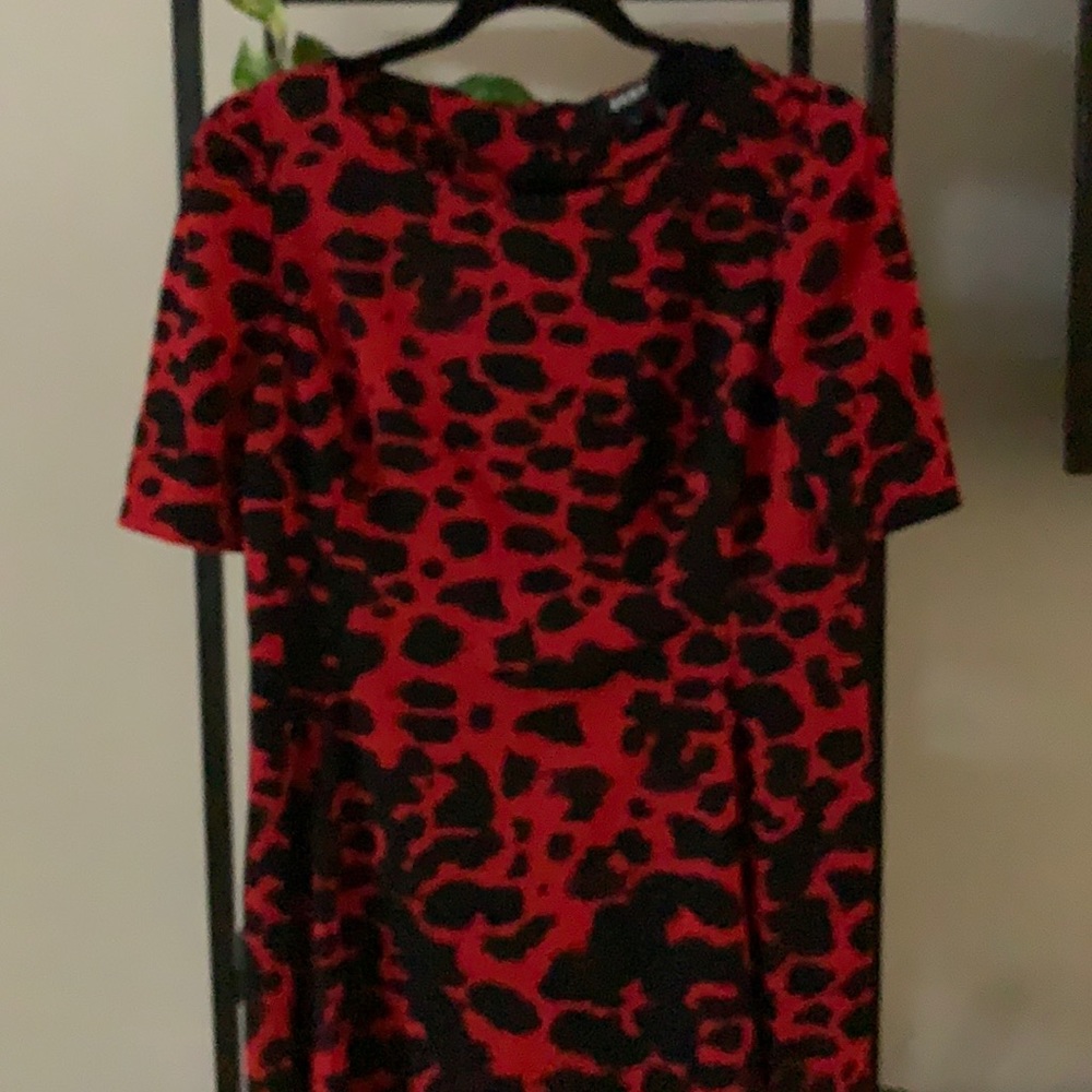 Red and Black Dresss